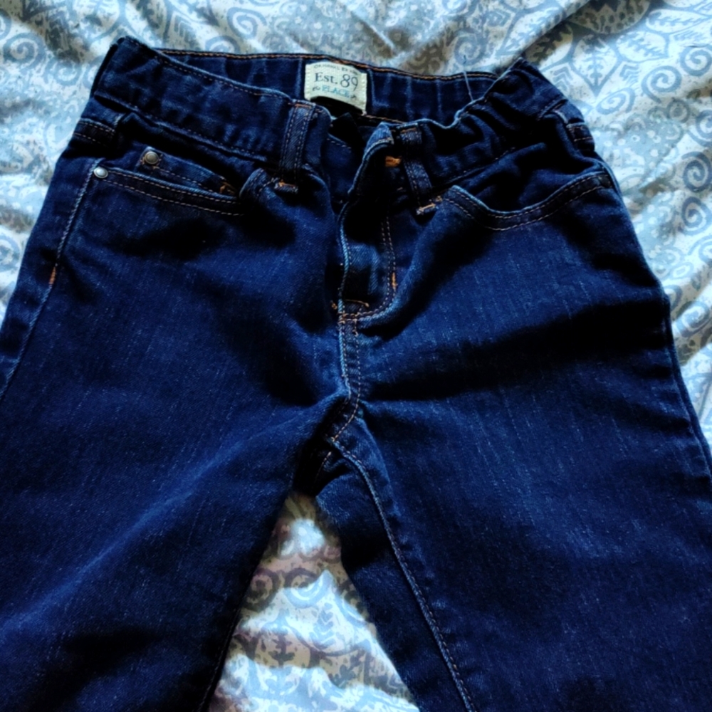 Girls children's place skinny stretch extensible size 6x/ 7
